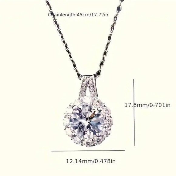 Elegant Luxury Vintage Pendant Necklace, The Perfect Choice For Valentine's Day - Picture 2 of 8